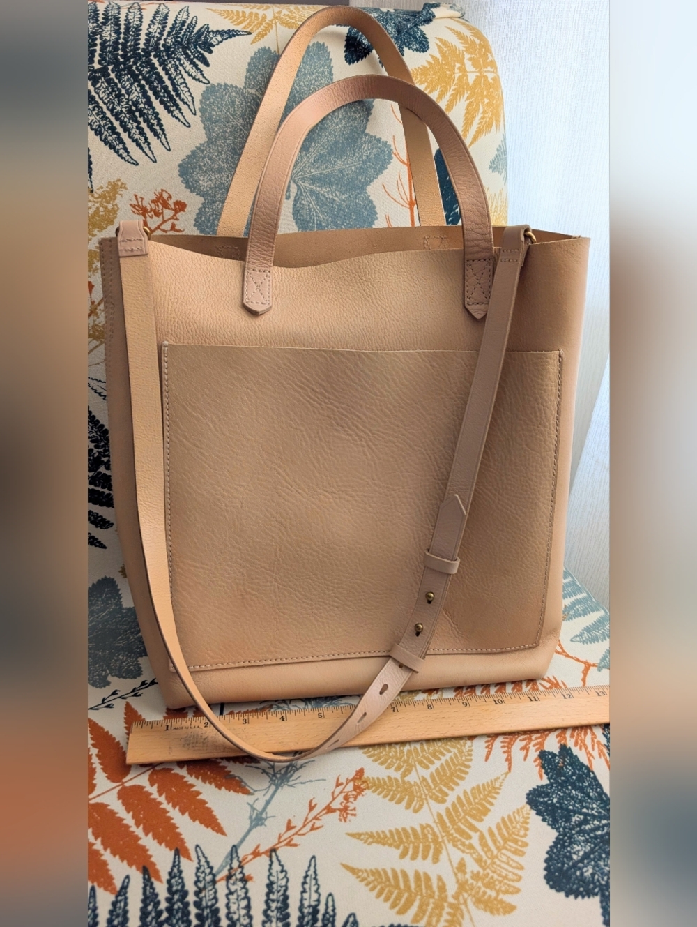 Madewell Medium Transport Tote In Light Tan/Beige